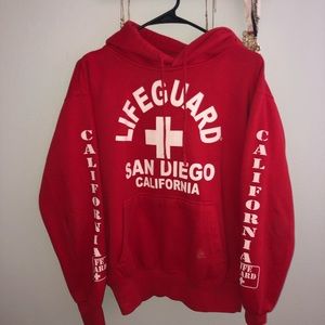 lifeguard sweatshirt san diego